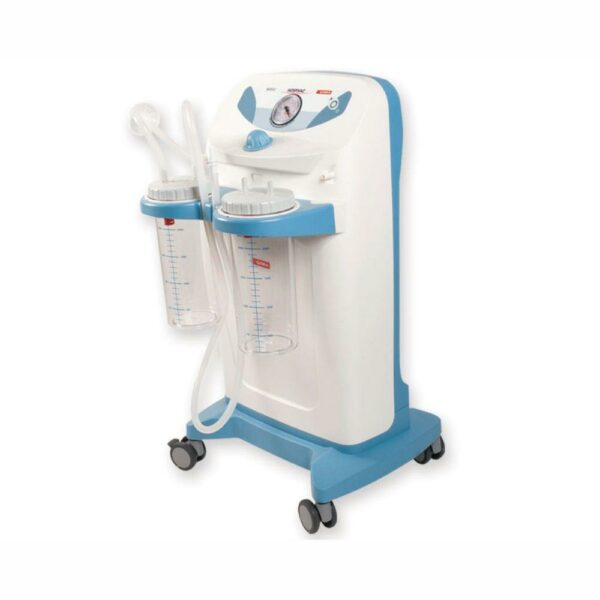 HOSPI PLUS SUCTION 2x4 l banka 230V ayaq açarı ilə, axın tənzimləyicisi