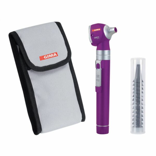 SIGMA F.O. OTOSCOPE 2.5V - Ksenon-halogen işıq - çanta - bənövşəyi
